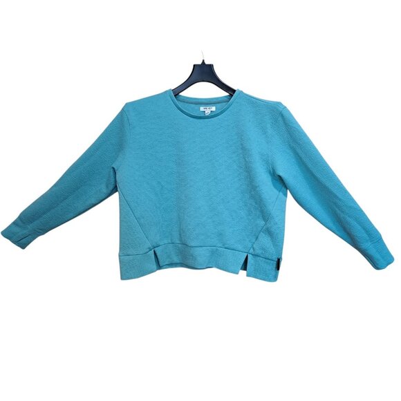 Nine West Active Lounge Set Womens Large Mint Green Textured 2PC Top & Bottom - Picture 2 of 14